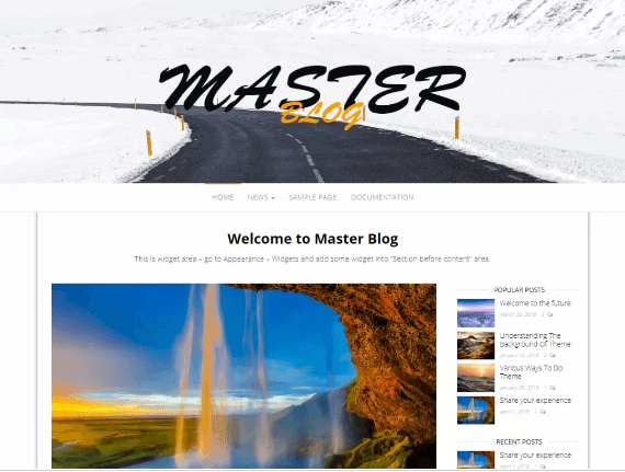 Master Blog
