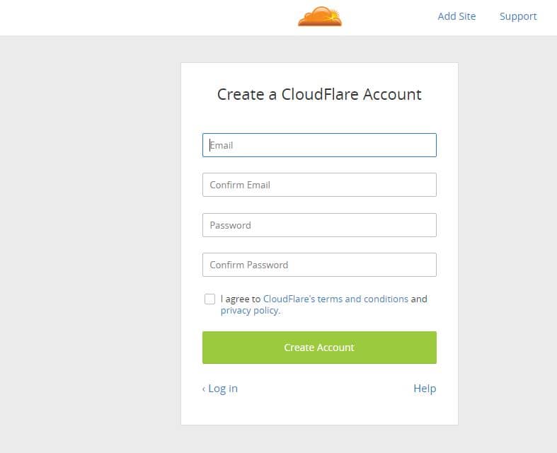 Setup CloudFlare CDN