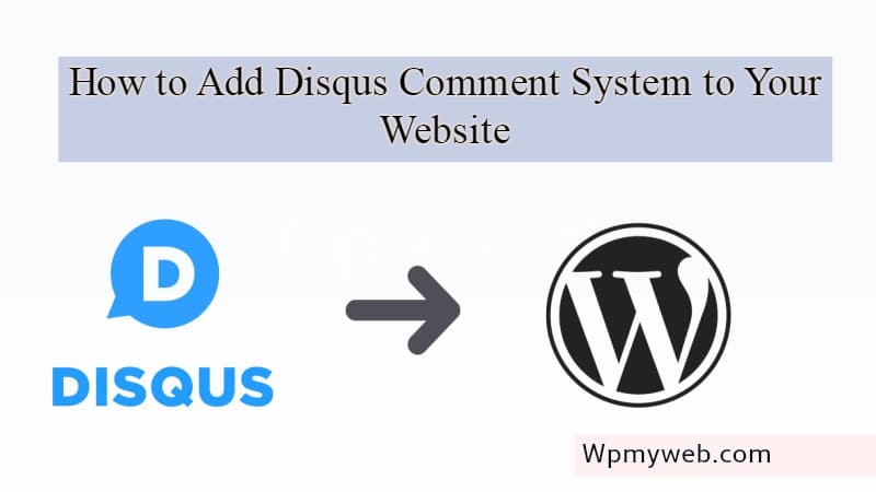 How to add disqus comment system to your website