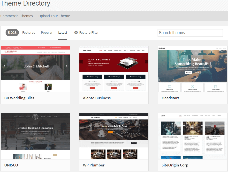 WordPress Total Themes
