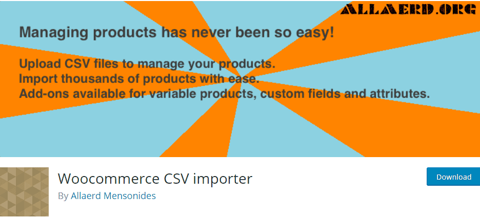 WooCommerce CSV Importer
