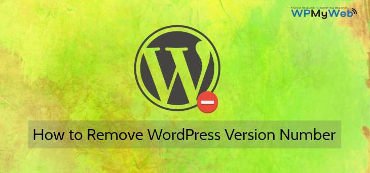 Remove WordPress Version