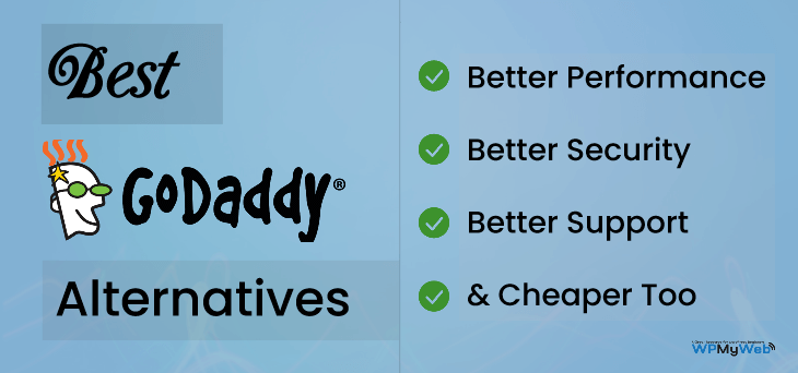 11+ Best GoDaddy Alternatives for 2022 (Compared & Reviewed)